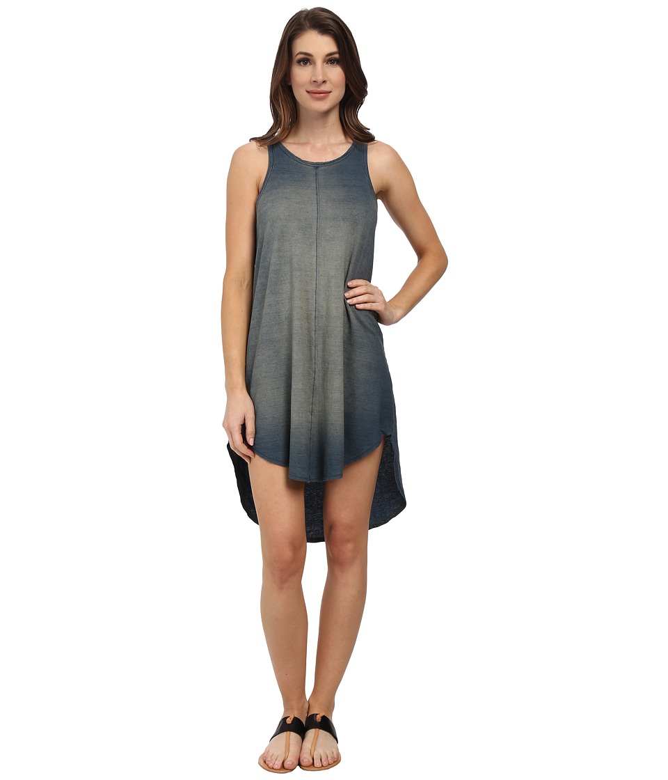 Michael Stars Indigo Jersey Tank Dress (Vintage Wash) Women