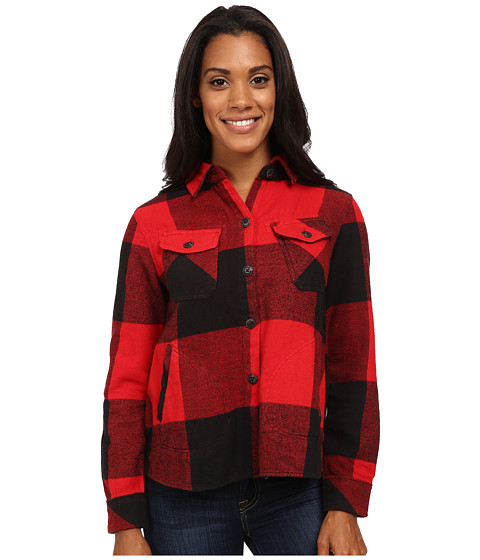 UPC 728175052081 product image for Woolrich - Oxbow Bend Shirt Jac (Old Red) Women's Long Sleeve Button Up | upcitemdb.com