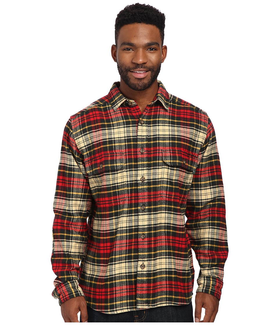 UPC 728175136606 product image for Woolrich - Oxbow Bend Flannel Shirt (Black Forest Pine) Men's Clothing | upcitemdb.com