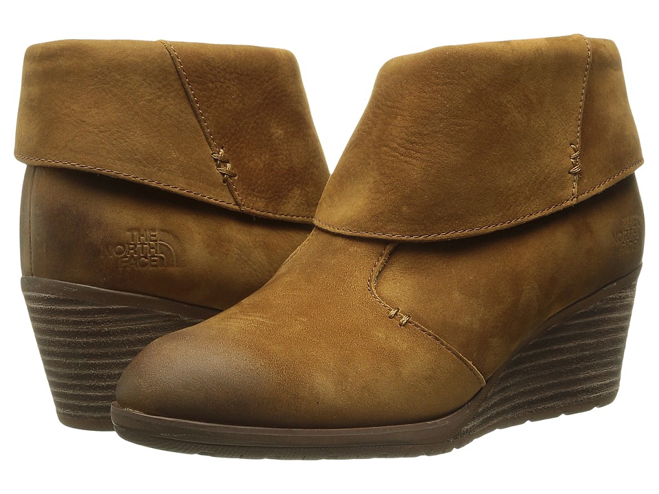 The North Face - Bridgeton Wedge Bootie (Sequoia Red/Cappuccino Brown) Women
