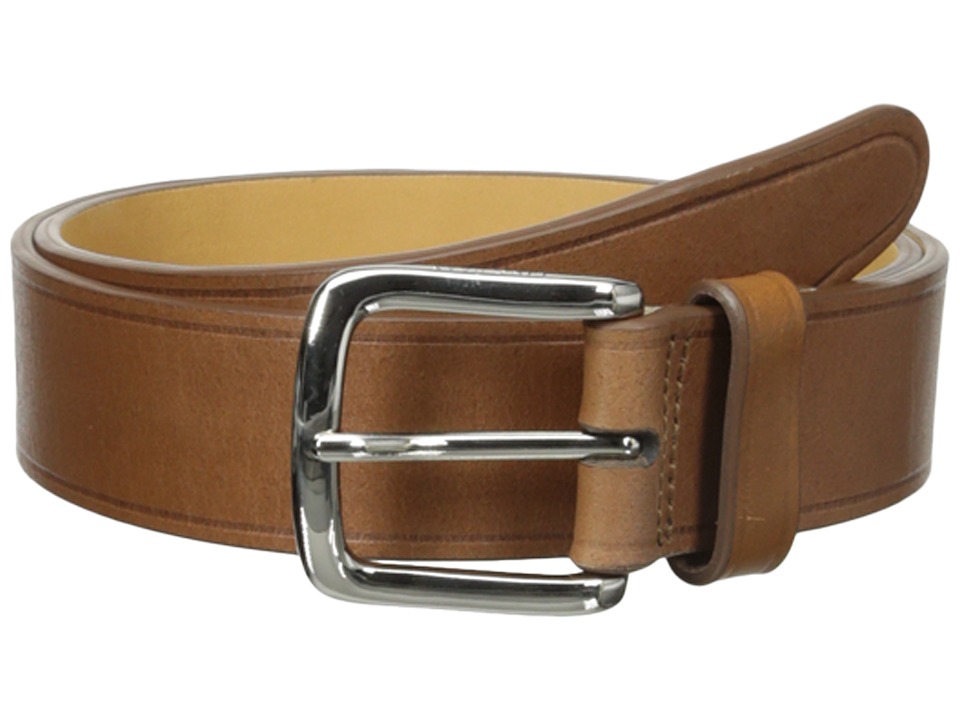 Cole Haan 35mm Buff Harness Leather Belt (Tan) Men