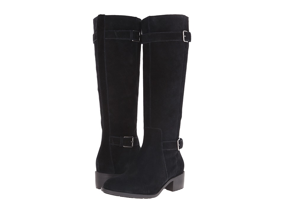 Cole Haan Putnam Waterproof Boot (Black Suede) Women
