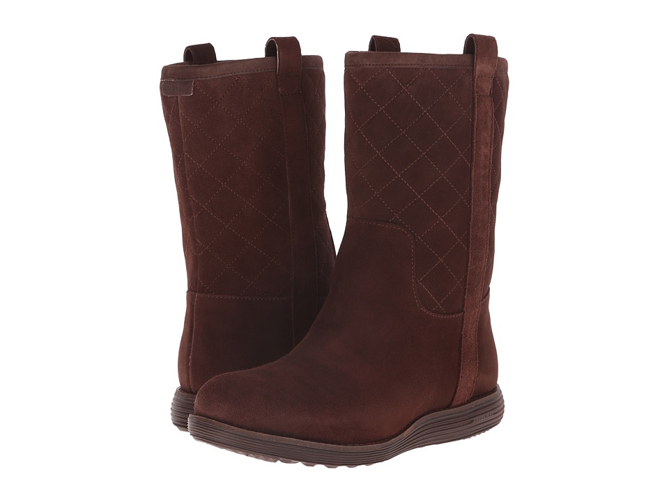 Cole Haan Roper Grand Boot (Chestnut Suede) Women