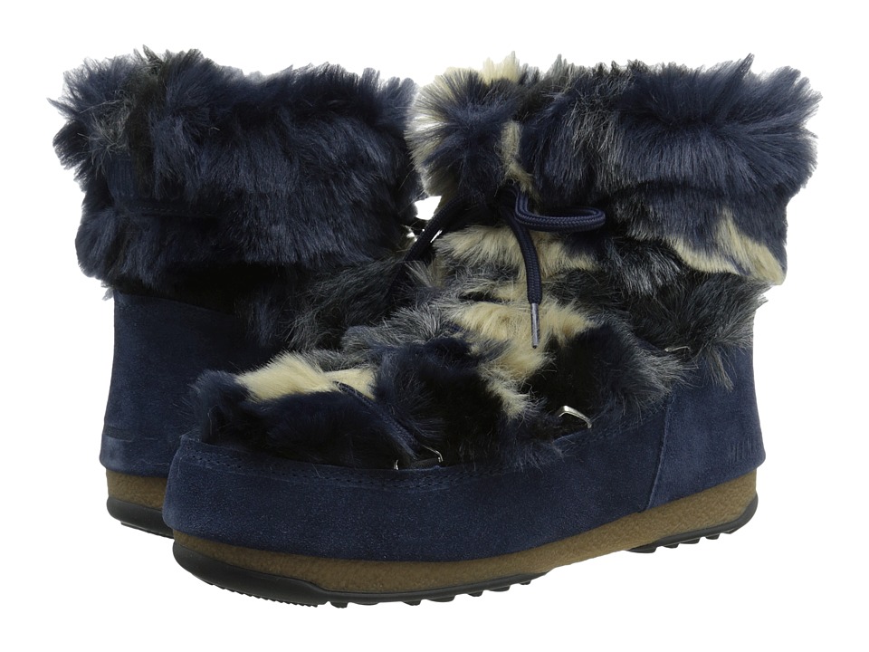 Tecnica Moon Boot W.E. Low Fur (Blue) Women