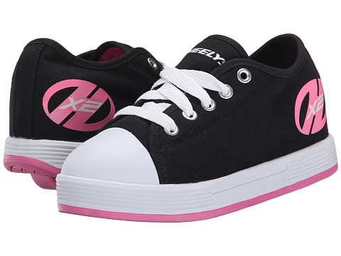 UPC 889642000209 product image for Heelys - Fresh x2 (Little Kid/Big Kid/Adult) (Black/Pink) Girls Shoes | upcitemdb.com