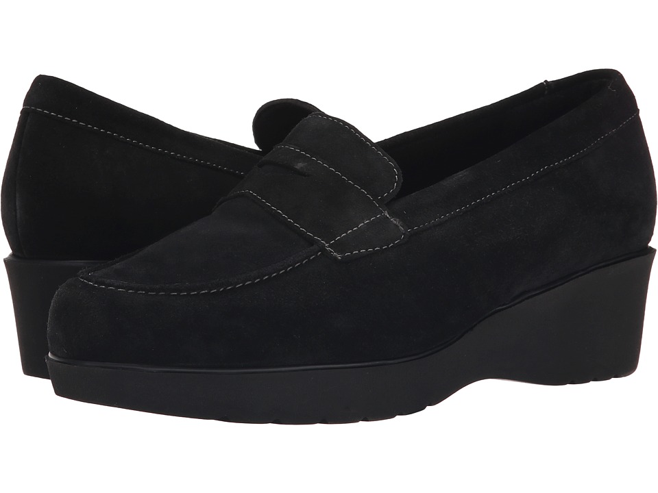 Munro Katie (Black Calf Suede) Women