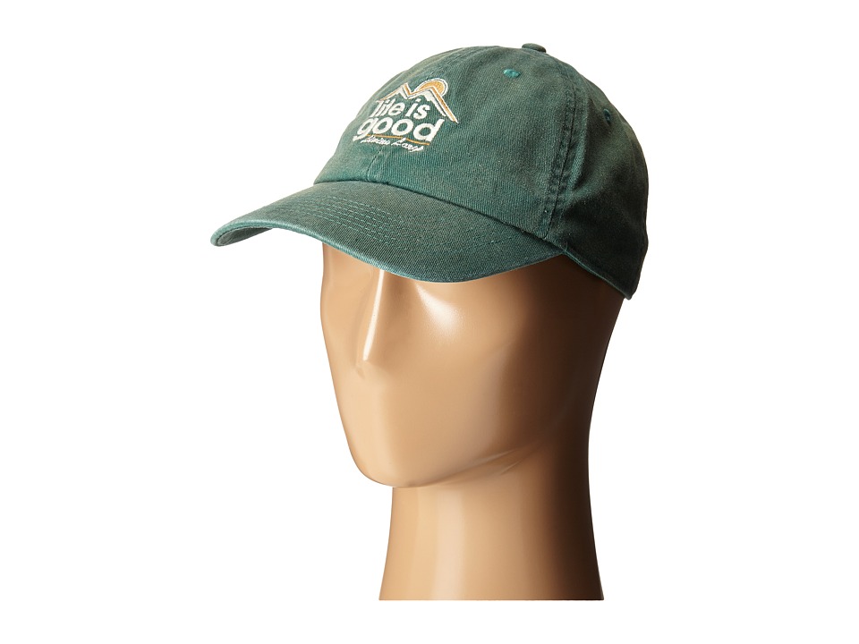 hunter green baseball cap