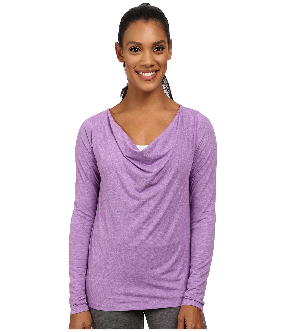 Lucy Enlightening Long Sleeve Top (Violet Heather) Women