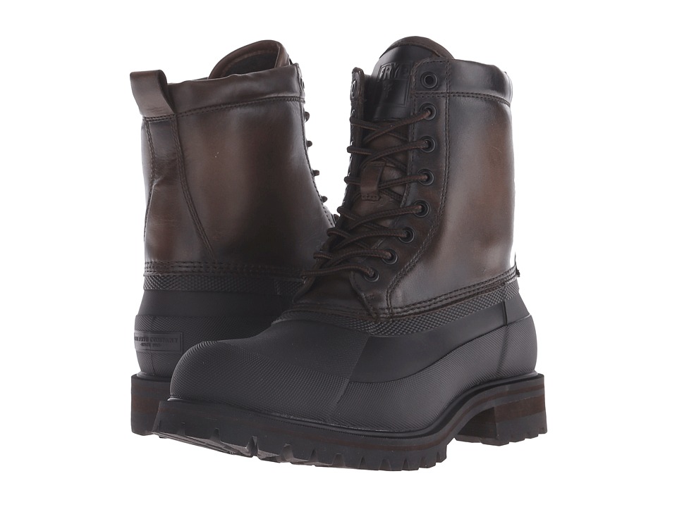 Frye Alaska Lace Up (Stone Multi WP Smooth Pull Up) Men