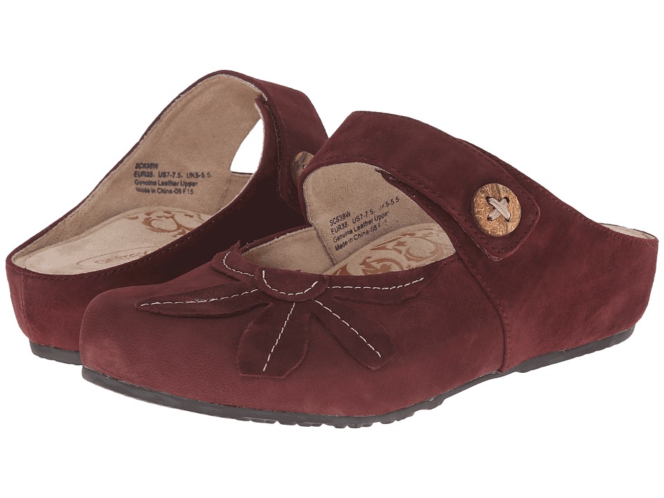 Aetrex Sandalista(r) Sandra (Merlot) Women
