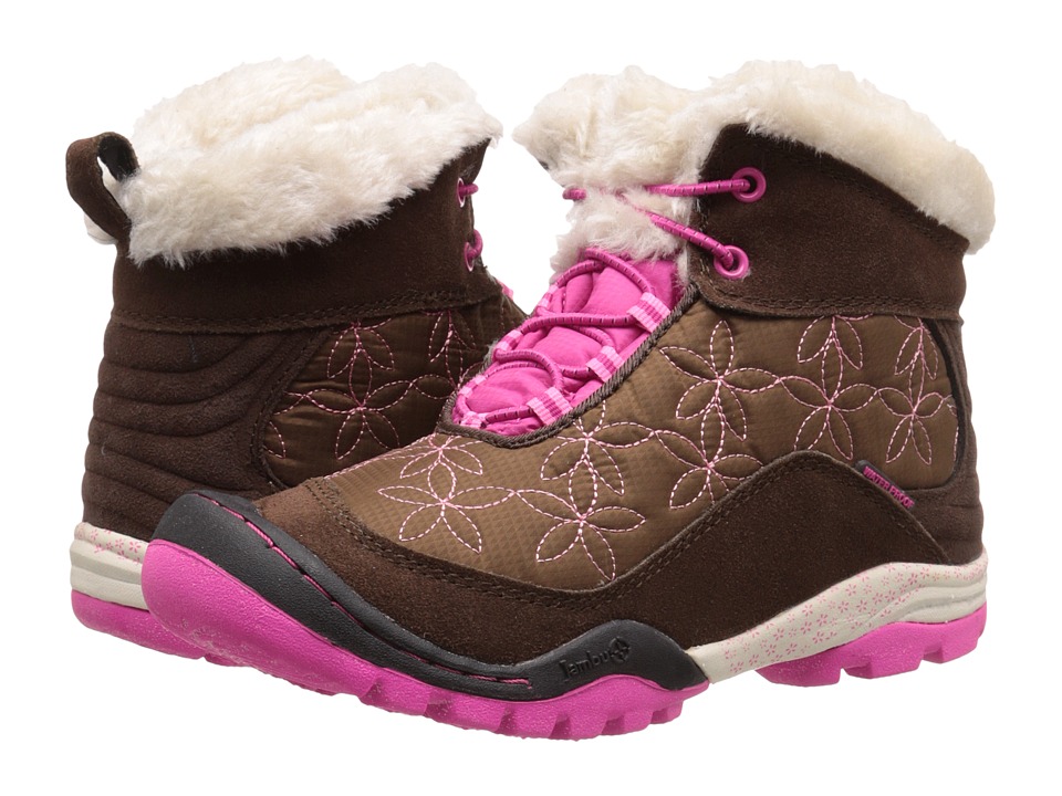 Jambu Kids - Magnolia (Toddler/Little Kid/Big Kid) (Brown/Fuchsia) Girls Shoes