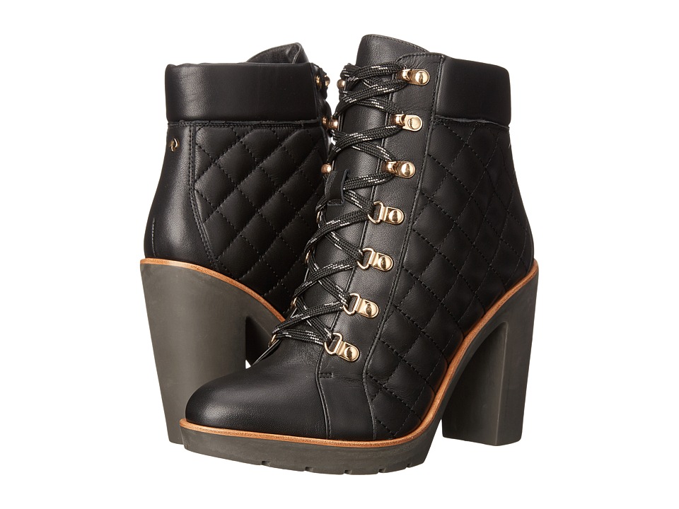 Kate Spade New York - Gianna (Black Nappa/Black Quilted Nappa) Women