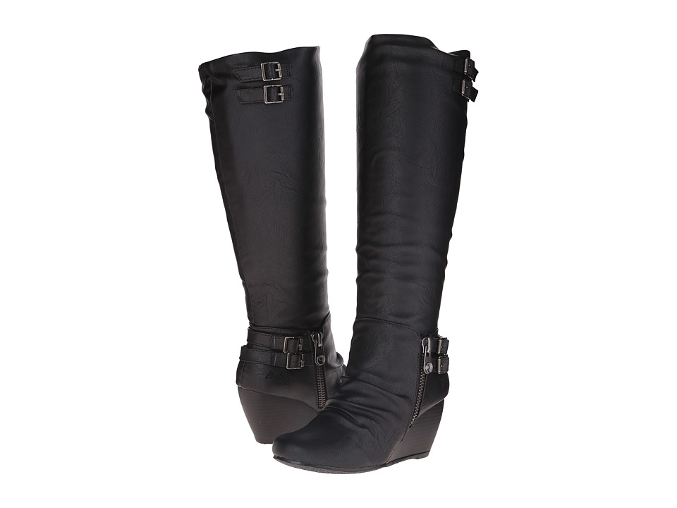 Blowfish Brooven (Black Old Saddle PU) Women