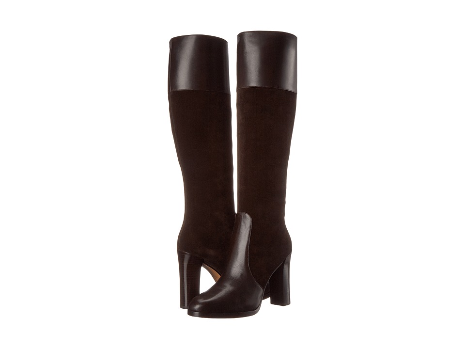 UPC 889407463140 product image for Michael Kors - Daryl (Chocolate Soft Calf/Sport Suede) Women's Boots | upcitemdb.com