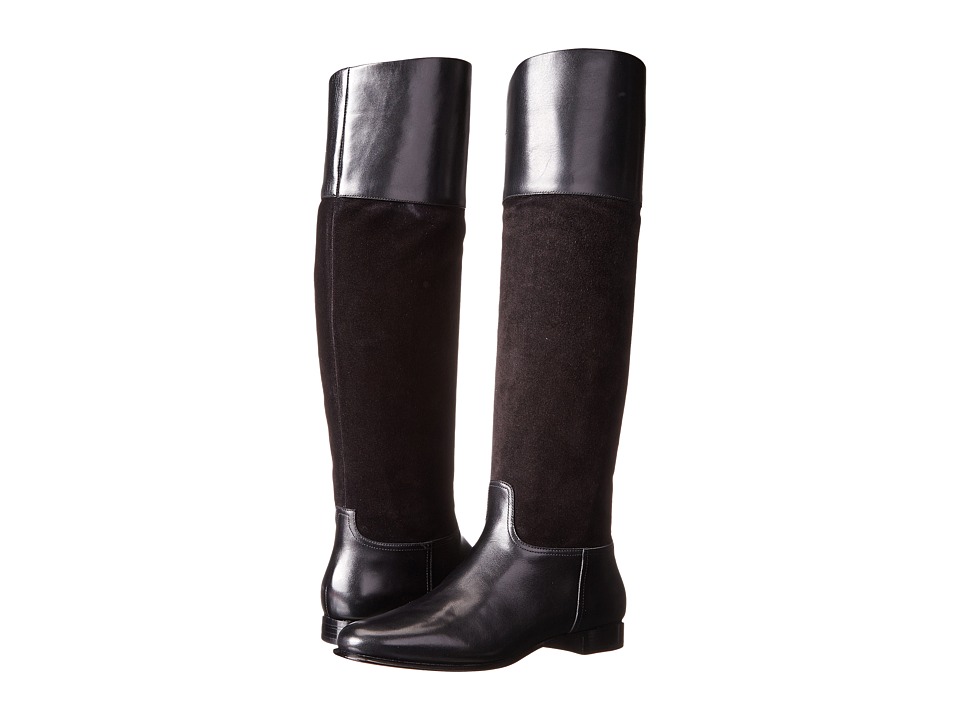 Michael Kors Rooney (Black Soft Calf/Sport Suede) Women