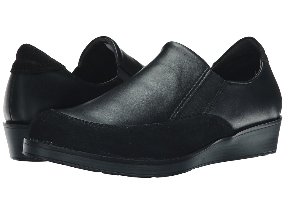 Naot Footwear Cherish (Shiny Black Leather/Black Raven Leather) Women