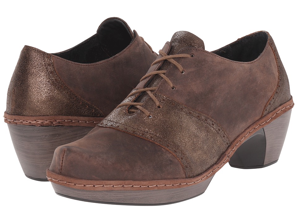 Naot Footwear Besalu (Bronze Shimmer Suede/Crazy Horse Leather) Women