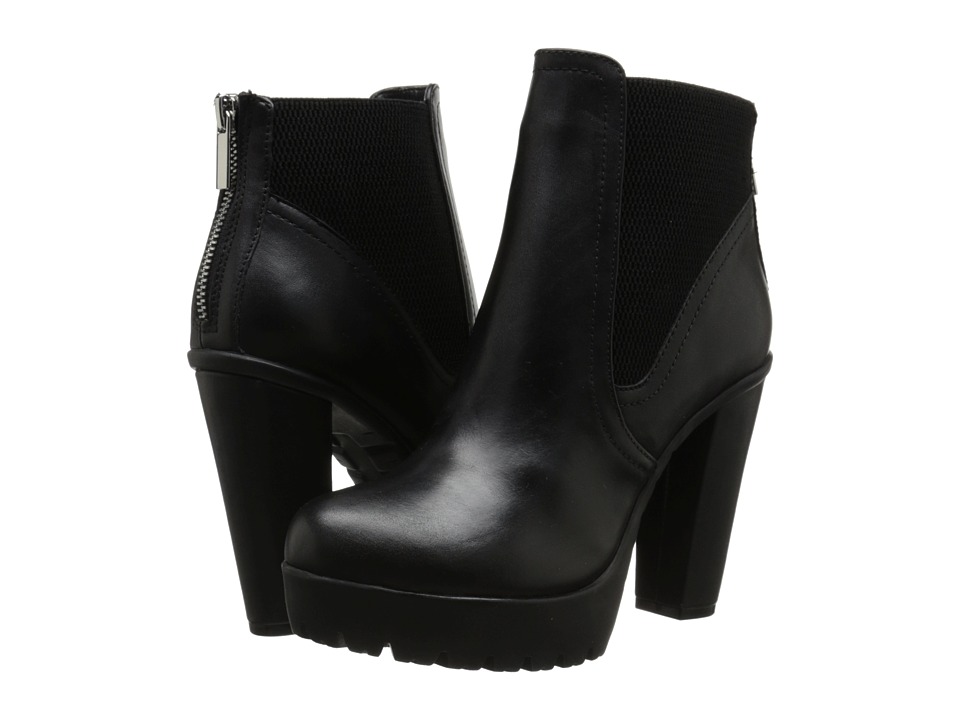 Steve Madden - Amandaa (Black Leather) Women