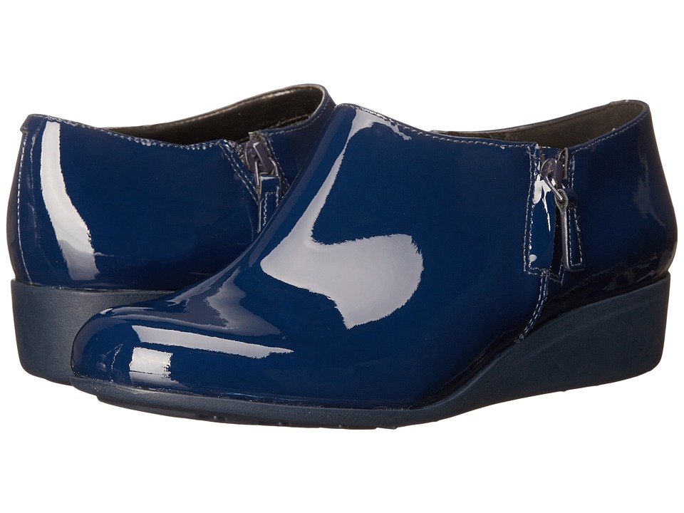 Cole Haan - Callie Slip On Waterproof (Blazer Blue Patent) Women