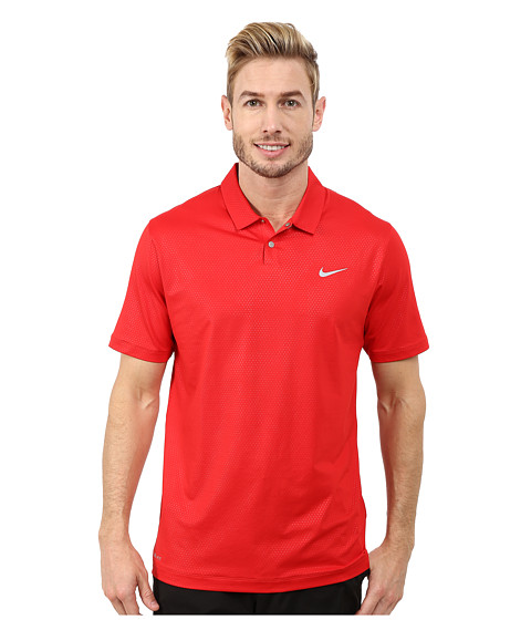 nike red camo golf shirt