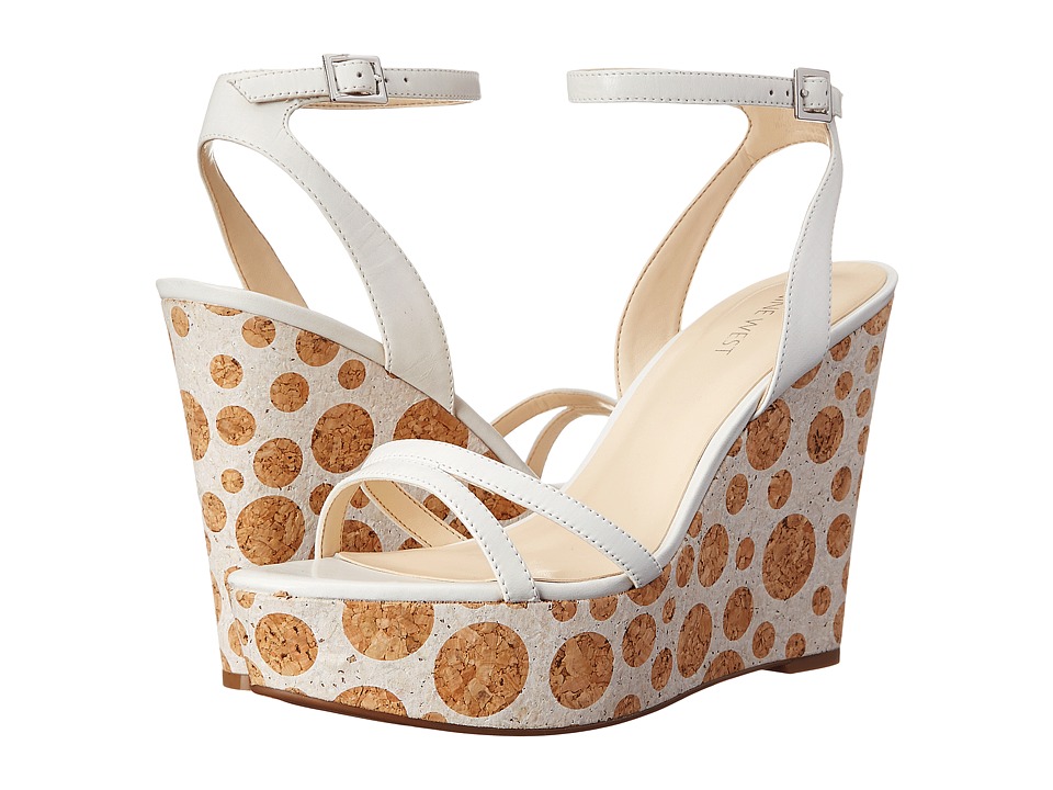 Nine West Anadulo (White Leather) Women
