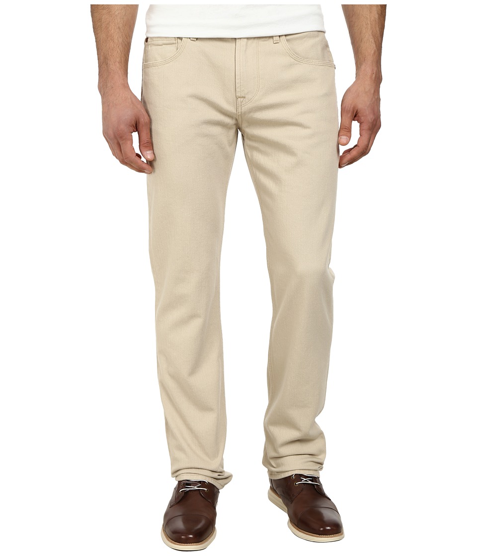 7 For All Mankind Standard Straight Leg w/ Split Seam Pocket in Biscotti (Biscotti) Men
