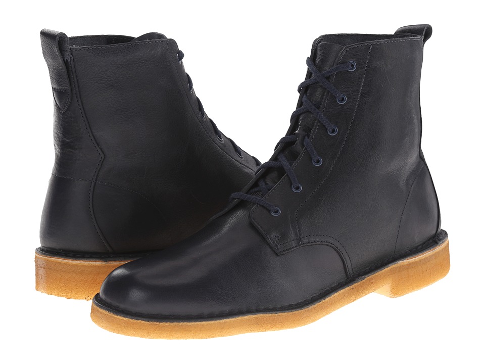 Clarks - Desert Mali Boot (Navy Leather) Men