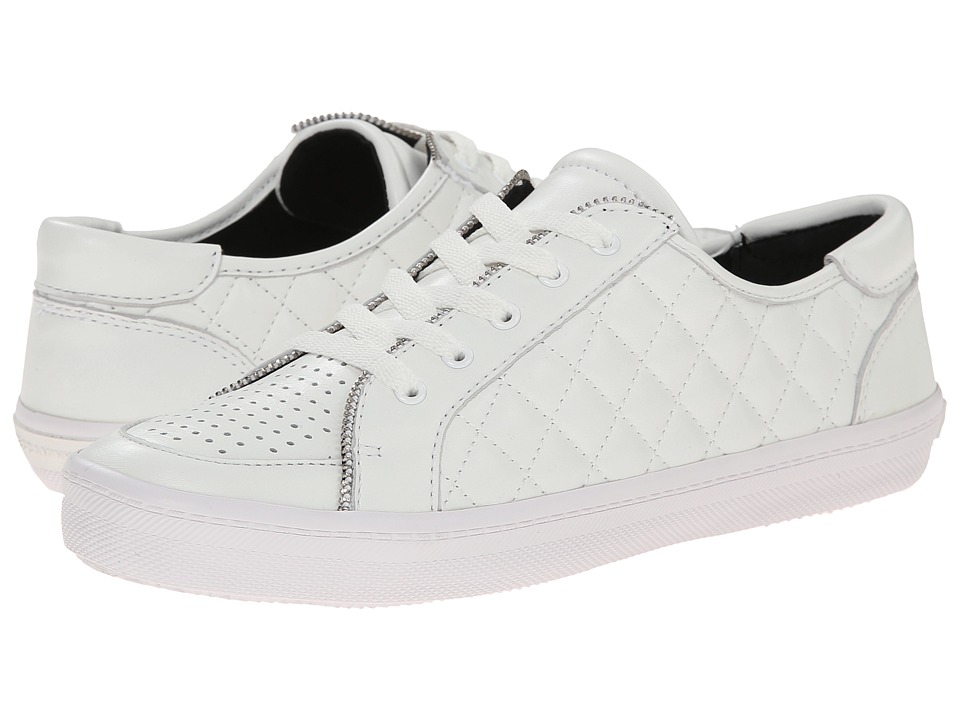 Rebecca Minkoff Sander Too (White/Quilted Nappa) Women