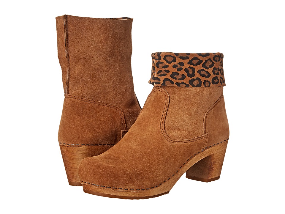 Sanita Sardia Square Boot (Nature Suede) Women