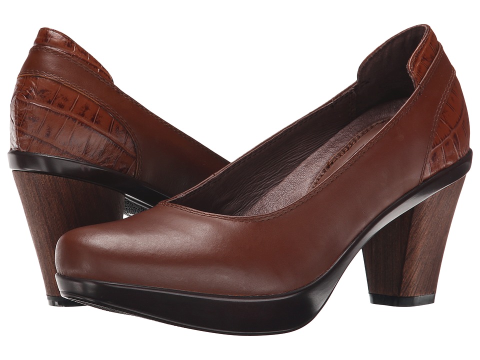 Sanita Bethany (Brown Polished Leather) Women