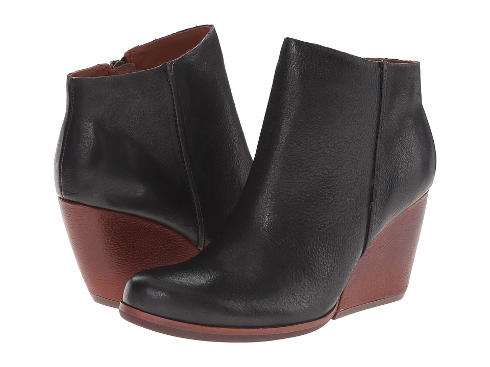 Kork-Ease - Natalya (Black Full Grain) Women