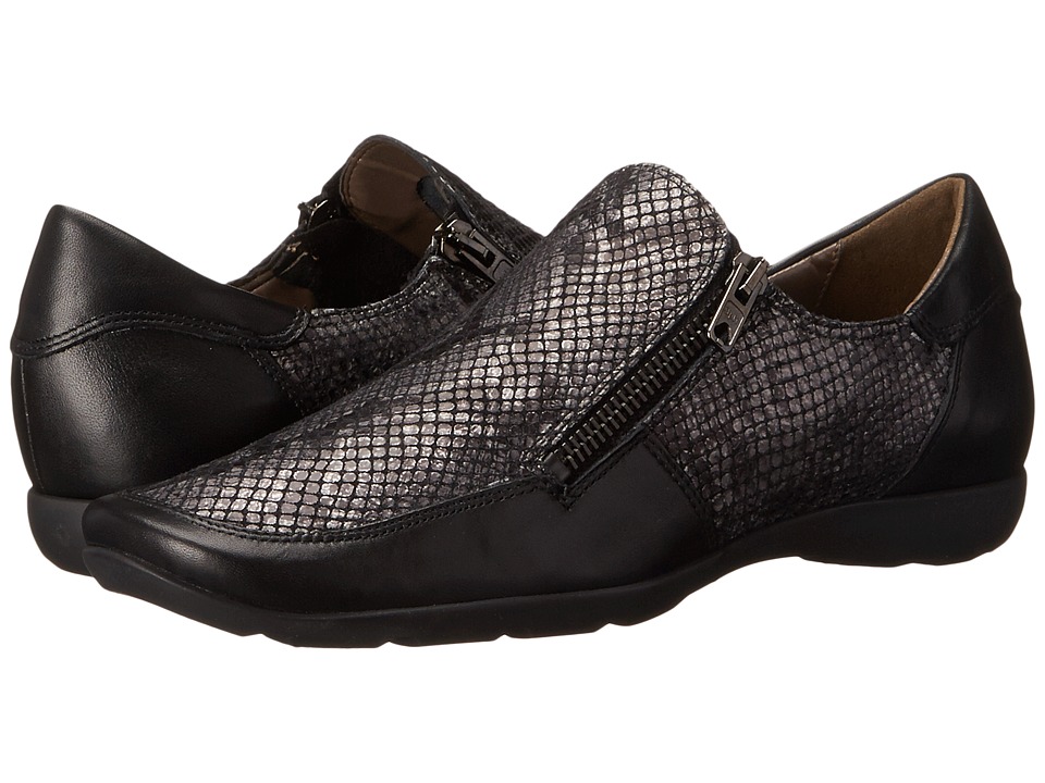 Sesto Meucci Gorgon (Acciao Metallic Cricket Vip/Black Seta Calf) Women