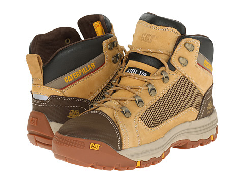 caterpillar convex mid work boots
