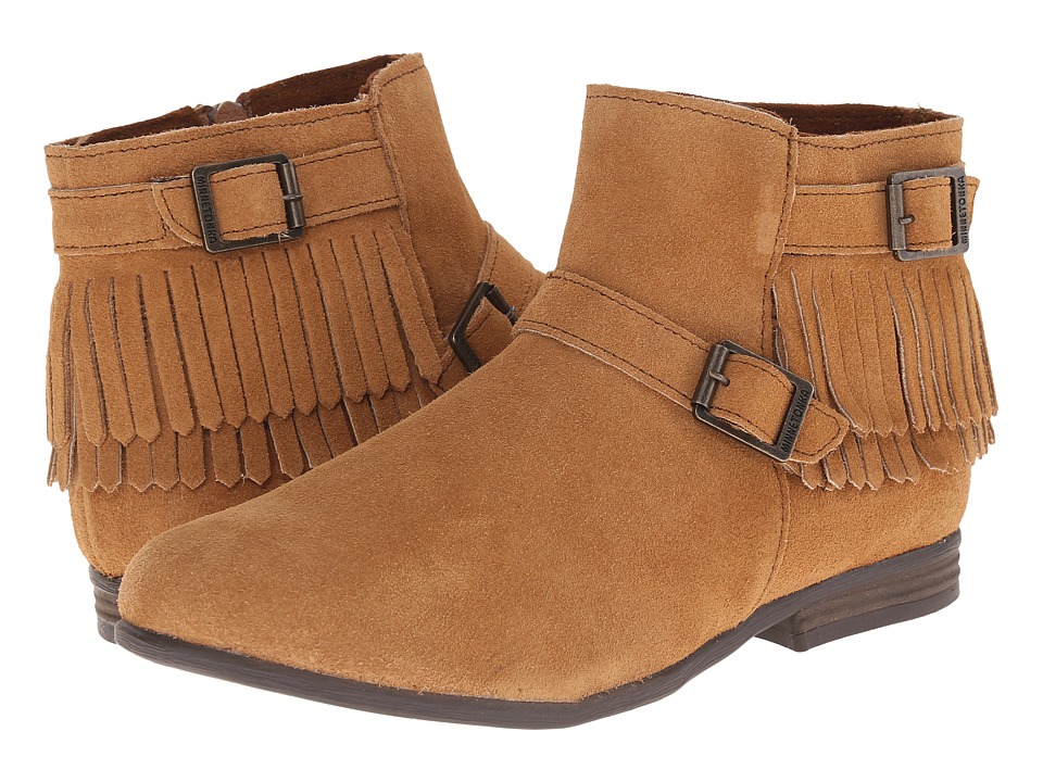 Minnetonka - Rancho Boot (Taupe Suede) Women