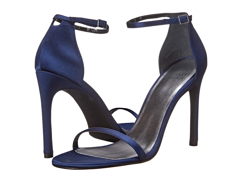 Stuart Weitzman Bridal & Evening Collection Nudistsong (Midnight Satin) High Heels