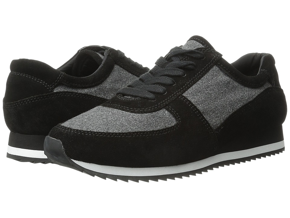 Bella-Vita Emile (Black Suede/Grey Flannel) Women