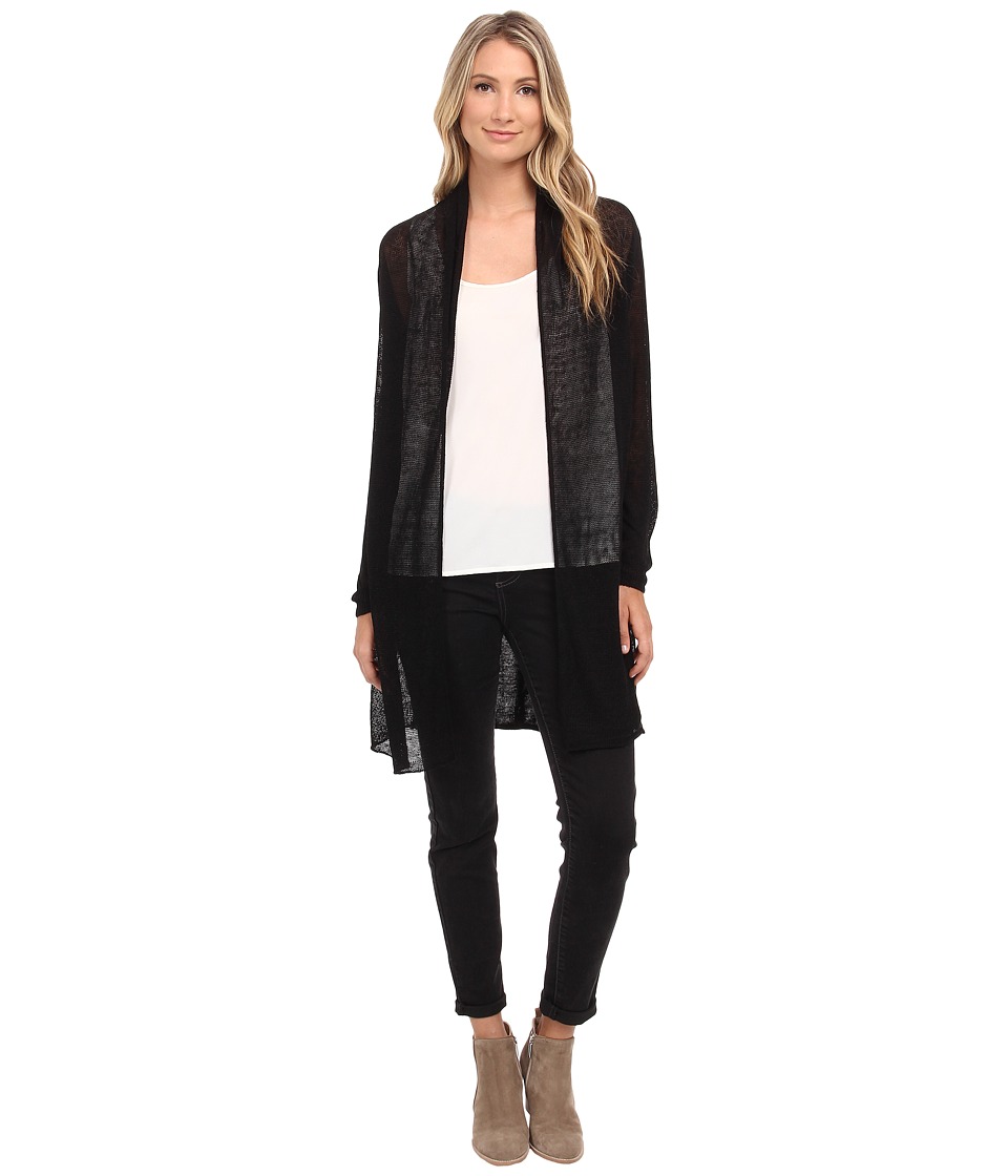 NIC+ZOE - Trench Cardy (Black Onyx) Women