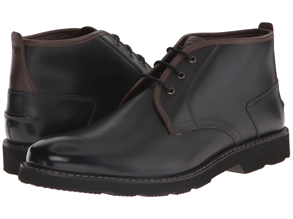 Florsheim Casey Chukka Boot (Black Smooth) Men