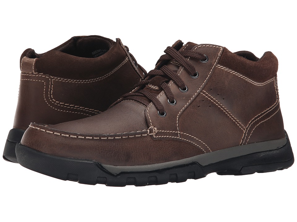 Florsheim Roster Moc Boot (Brown Crazy Horse) Men