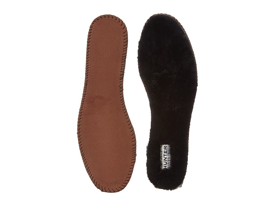 Hunter Luxury Shearling Insoles (Black) Women