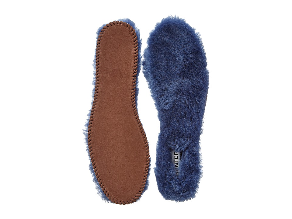 Hunter Luxury Shearling Insoles (Navy) Women