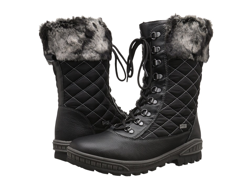 Rieker D0677 (Schwarz Lamar/Schwarz Kazan/Schwarz Singapur) Women