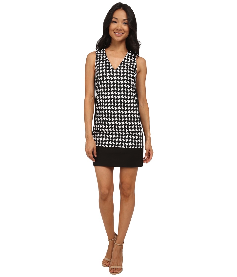 MICHAEL Michael Kors Petite Sutter Sleeveless Shift Dress (Black) Women