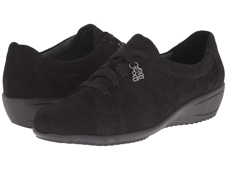 ara Libby (Black Suede Pin Dot) Women