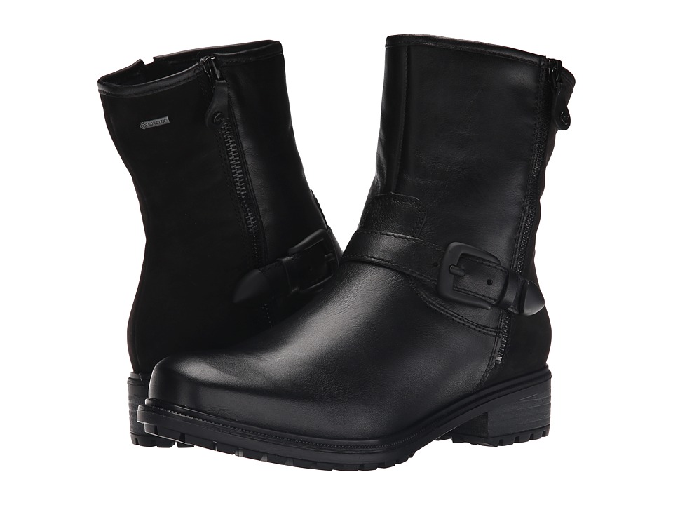 ara Kasper (Black Leather/Nubuck Combo) Women