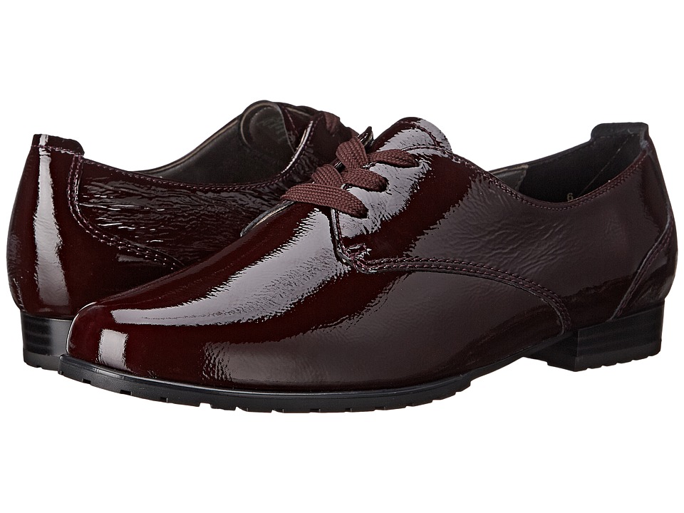 ara Katherine (Burgundy Crinkle Patent) Women