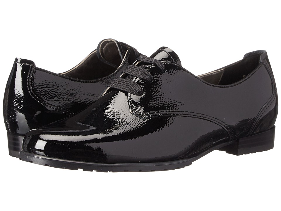 ara Katherine (Black Crinkle Patent) Women