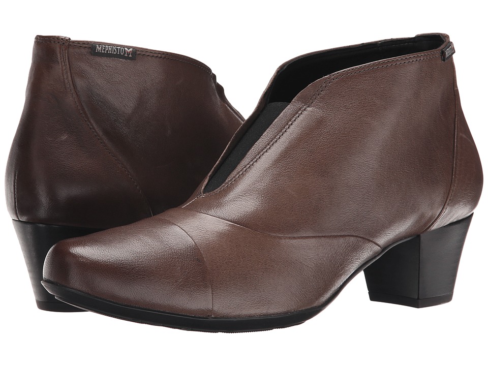 Mephisto Maddie (Dark Taupe Nappa) Women