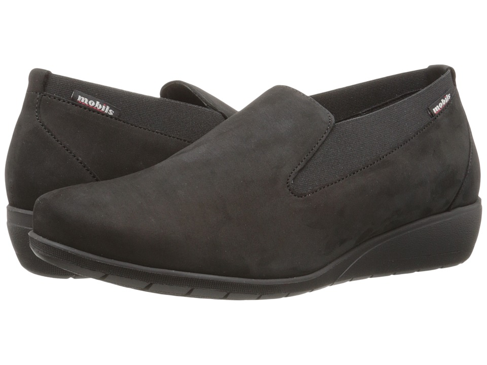 Mephisto Jerrie (Black Bucksoft) Women