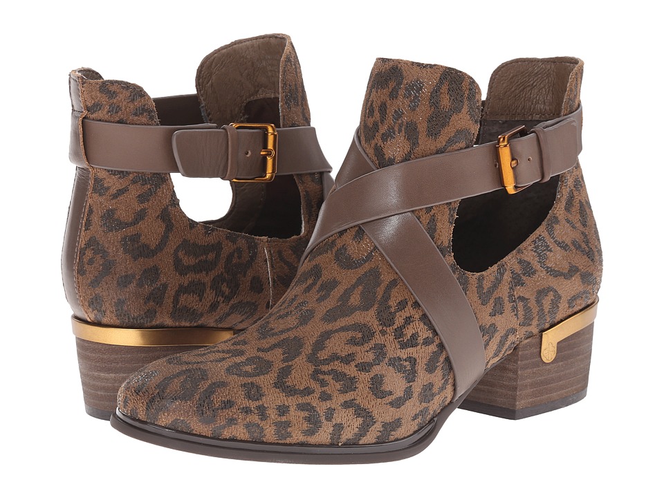 Isola Davan (Desert Tan Leopard Hair Foil) Women
